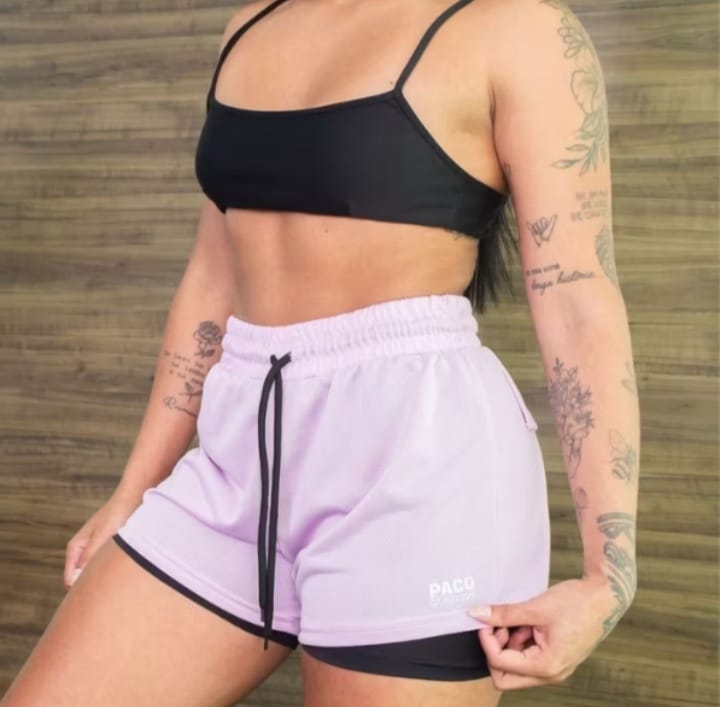 Shorts Paco Femenino 2 en 1 - POWERFLEX™