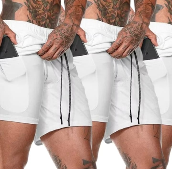 KIT CON 3 Shorts Masculinos 2 en 1 - POWERFLEX™