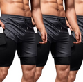 KIT CON 3 Shorts Masculinos 2 en 1 - POWERFLEX™