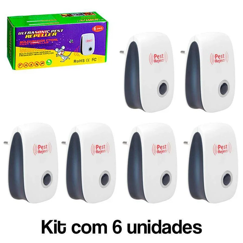 repelente-ultrassonico-pest-reject-repelente-eletrico-vitelli-kit-com-6-500430 - Loja Eleeven